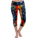 1 Butterfly 1 Capri Yoga Leggings View1