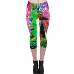 Triplets-1 Capri Leggings  by bestdesignintheworld