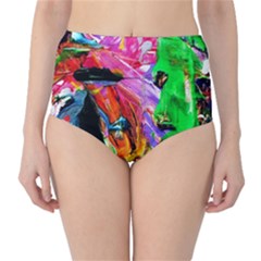 Triplets-1 High-waist Bikini Bottoms by bestdesignintheworld