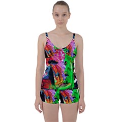 Triplets-1 Tie Front Two Piece Tankini by bestdesignintheworld