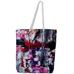 Combat Trans 3 Full Print Rope Handle Tote (large) by bestdesignintheworld