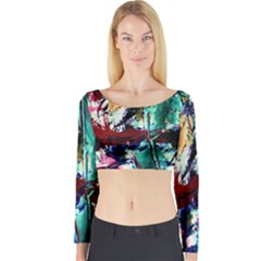 Combat Trans 4 Long Sleeve Crop Top by bestdesignintheworld