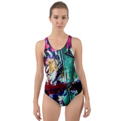 Combat Trans 4 Cut-out Back One Piece Swimsuit by bestdesignintheworld