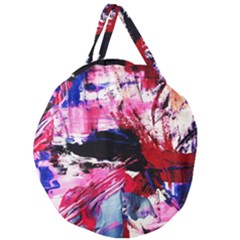 Combat Trans 7 Giant Round Zipper Tote by bestdesignintheworld