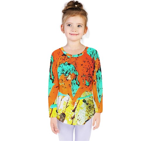 Fragrance Of Kenia 8 Kids  Long Sleeve Tee by bestdesignintheworld