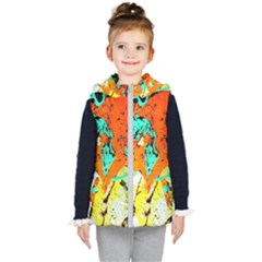 Fragrance Of Kenia 8 Kid s Hooded Puffer Vest by bestdesignintheworld