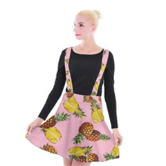 Pineapple Suspender Skater Skirt by CasaDiModa