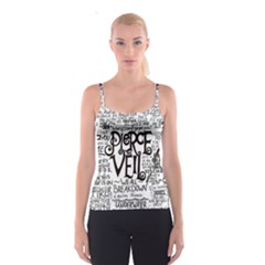 Pierce The Veil Music Band Group Fabric Art Cloth Poster Spaghetti Strap Top