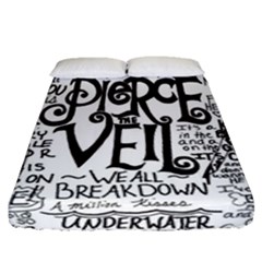 Pierce The Veil Music Band Group Fabric Art Cloth Poster Fitted Sheet (Queen Size)