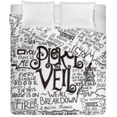 Pierce The Veil Music Band Group Fabric Art Cloth Poster Duvet Cover Double Side (California King Size)