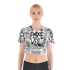 Pierce The Veil Music Band Group Fabric Art Cloth Poster Cotton Crop Top