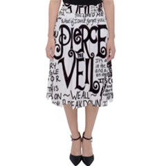 Pierce The Veil Music Band Group Fabric Art Cloth Poster Folding Skater Skirt