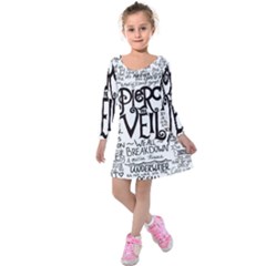 Pierce The Veil Music Band Group Fabric Art Cloth Poster Kids  Long Sleeve Velvet Dress