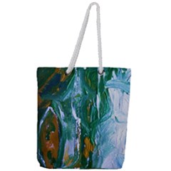 Close To Pinky,s House 6 Full Print Rope Handle Tote (large) by bestdesignintheworld