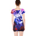 Cabin In The Mountain 1 Short Sleeve Bodycon Dress View2