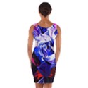 Cabin In The Mountain 1 Wrap Front Bodycon Dress View2