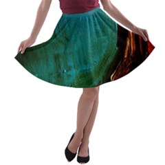 Ceramics Of Ancient Land 10 A-line Skater Skirt by bestdesignintheworld