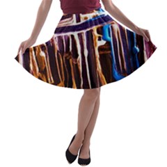 Ceramics Of Ancient Land 9 A-line Skater Skirt by bestdesignintheworld