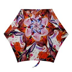 Cabin In The Mountain 2 Mini Folding Umbrellas by bestdesignintheworld