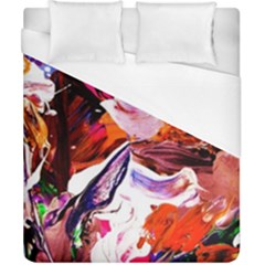 Cabin In The Mountain 2 Duvet Cover (california King Size) by bestdesignintheworld