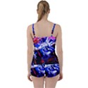 Cabin In The Mountain 1 Tie Front Two Piece Tankini View2