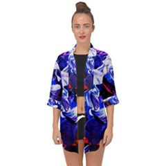 Cabin In The Mountain 1 Open Front Chiffon Kimono by bestdesignintheworld