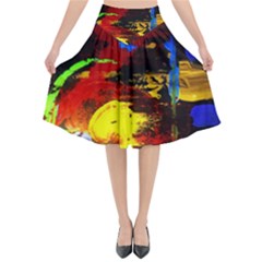 Balboa   Islnd On A Snd 5 Flared Midi Skirt by bestdesignintheworld