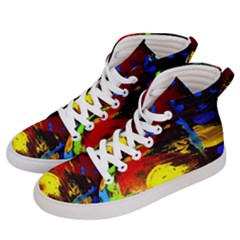 Balboa   Islnd On A Snd 5 Women s Hi-top Skate Sneakers by bestdesignintheworld