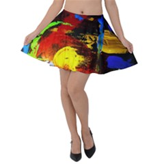 Balboa   Islnd On A Snd 5 Velvet Skater Skirt by bestdesignintheworld