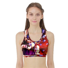 Balboa   Islnd On A Sand 7 Sports Bra With Border by bestdesignintheworld