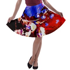 Balboa   Islnd On A Sand 7 A-line Skater Skirt by bestdesignintheworld