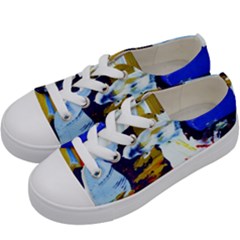 Balboa   Island On A Sand 21 Kids  Low Top Canvas Sneakers by bestdesignintheworld