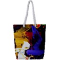 Balboa   Island On A Sand 18 Full Print Rope Handle Tote (Small) View1