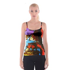 Balboa   Island On A Sand 17 Spaghetti Strap Top by bestdesignintheworld