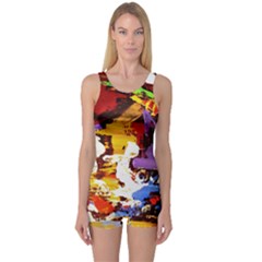 Balboa   Island On A Sand 15 One Piece Boyleg Swimsuit by bestdesignintheworld