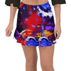 Balboa   Island On A Sand 13 Fishtail Mini Chiffon Skirt