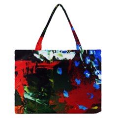 Balboa   Island On A Sand 12 Zipper Medium Tote Bag