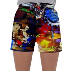 Balboa   Island On A Sand 2 Sleepwear Shorts by bestdesignintheworld