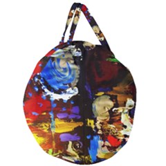 Balboa   Island On A Sand 2 Giant Round Zipper Tote by bestdesignintheworld