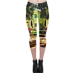 Highland Park 15 Capri Leggings  by bestdesignintheworld