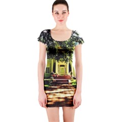 Highland Park 15 Short Sleeve Bodycon Dress by bestdesignintheworld