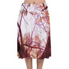 Highland Park 12 Velvet Flared Midi Skirt by bestdesignintheworld