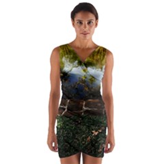 Highland Park 10 Wrap Front Bodycon Dress by bestdesignintheworld