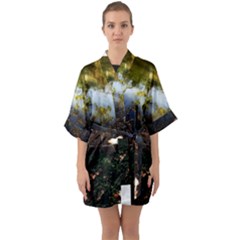 Highland Park 10 Quarter Sleeve Kimono Robe by bestdesignintheworld