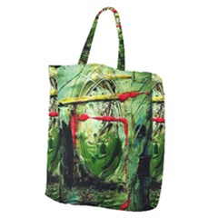 Continental Breakfast 6 Giant Grocery Zipper Tote by bestdesignintheworld