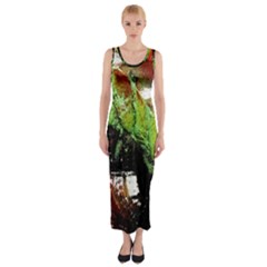 Collosium   Swards And Helmets 3 Fitted Maxi Dress by bestdesignintheworld