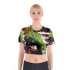 Collosium   Swards And Helmets 3 Cotton Crop Top by bestdesignintheworld