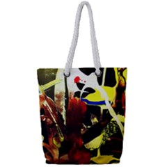 Drama 5 Full Print Rope Handle Tote (small) by bestdesignintheworld