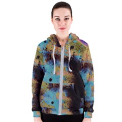 Blue Options 5 Women s Zipper Hoodie