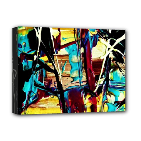 Dance Of Oil Towers 4 Deluxe Canvas 16  X 12   by bestdesignintheworld